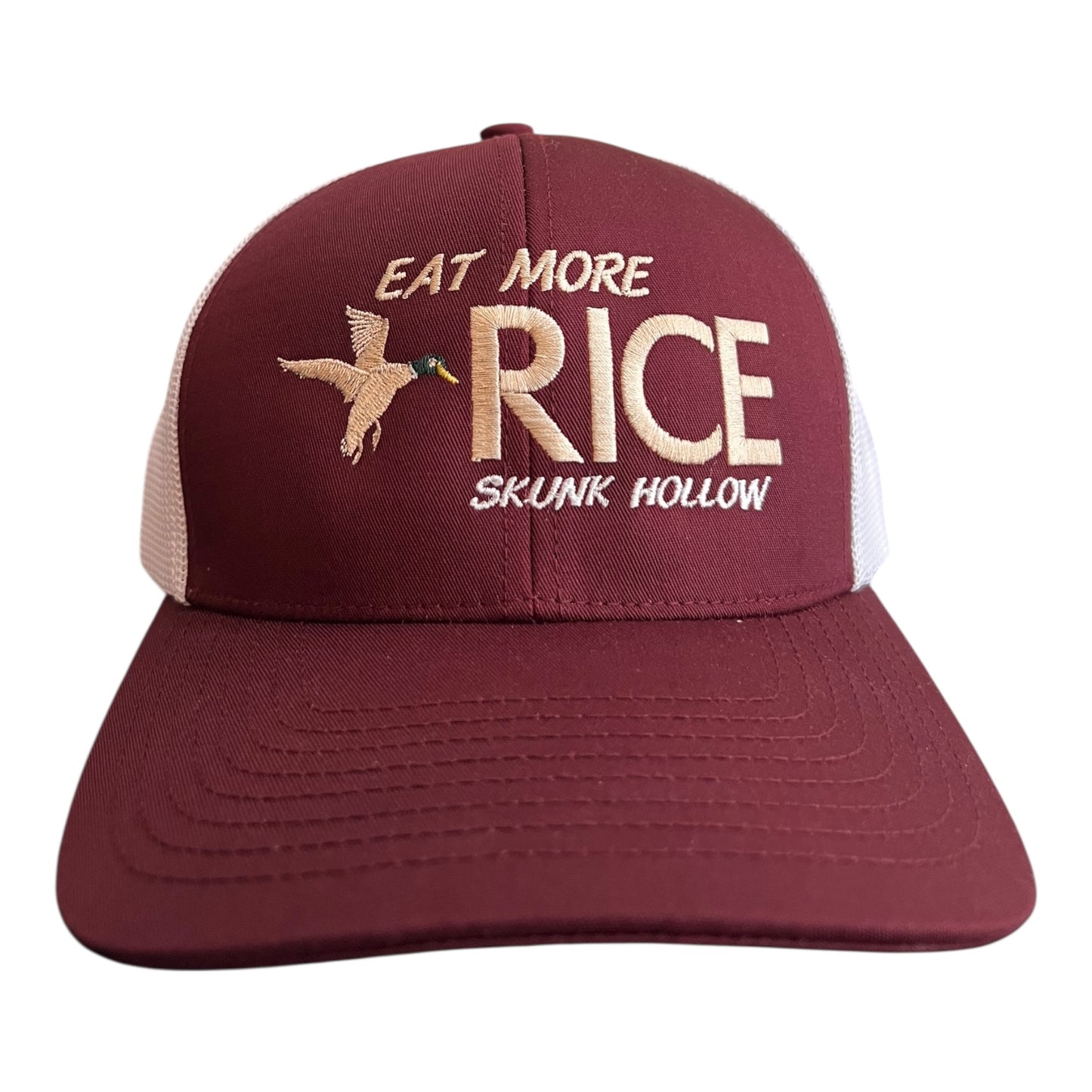 Rice Hollow - Maroon/White
