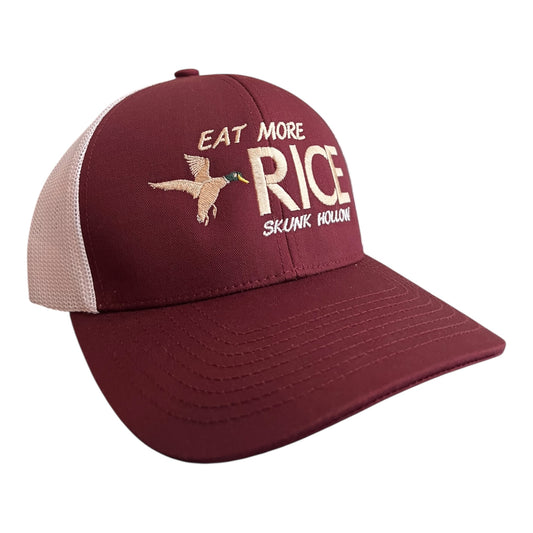 Rice Hollow - Maroon/White