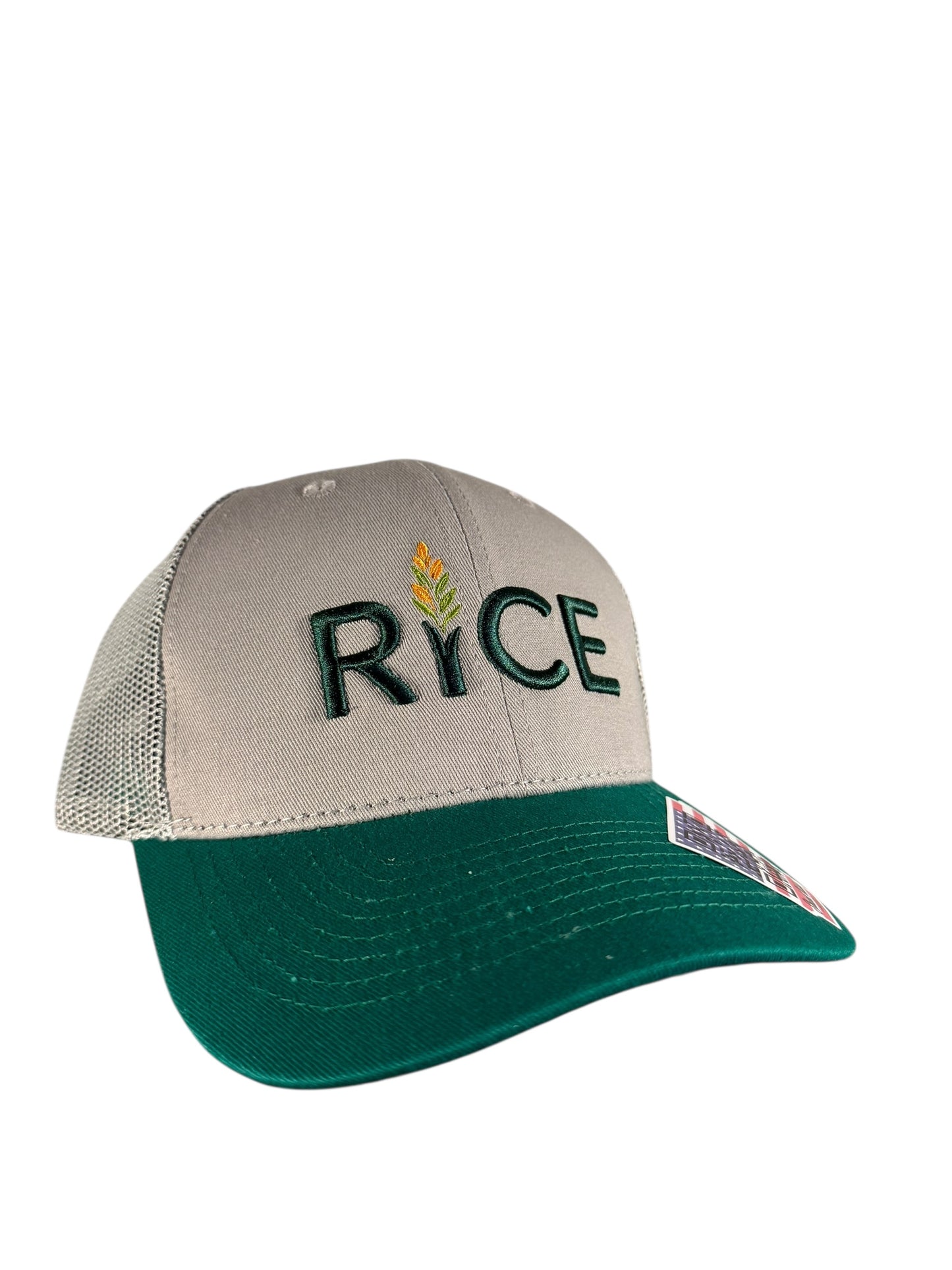 Eat More RICE - Gray and Green