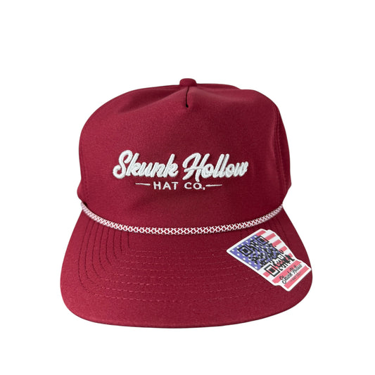 The Lake Hat - Ricebird Maroon