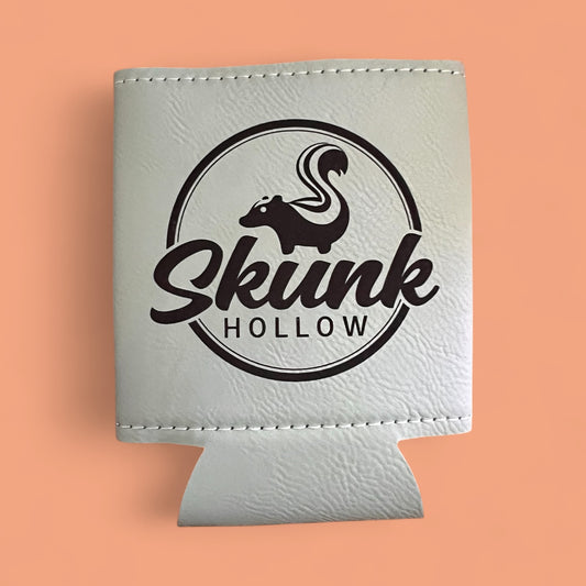 Leatherette Coozie - Light Blue